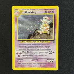 Slowking 14/111 Holo Rare Neo Genesis Unlimited Pokemon TCG English 2000 WOTC - Image 1
