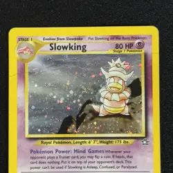 Slowking 14/111 Holo Rare Neo Genesis Unlimited Pokemon TCG English 2000 WOTC - Image 3