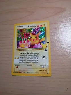 Birthday Pikachu [24/53] Celebrations Black Star Promo [Pokemon Card English] - Image 1