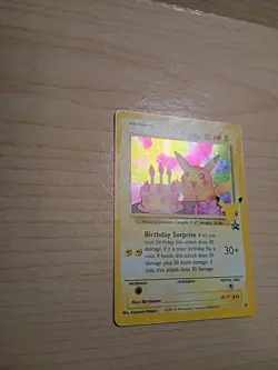 Birthday Pikachu [24/53] Celebrations Black Star Promo [Pokemon Card English] - Image 3