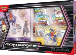 Pokemon TCG: Cynthia’s Garchomp ex Premium Collection box Sealed - Image 1