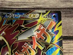 Pokemon M Gyarados EX Ultra Rare Full Art Holo Breakpoint 240HP 115/122 Card - Image 4
