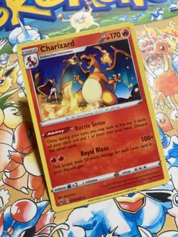 Charizard 025/185 Rare Vivid Voltage Pokemon TCG - Image 2
