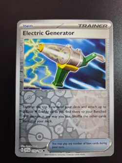 Pokemon TCG - Electric Generator 170/198 Reverse Holo - Scarlet & Violet Base NM - Image 1