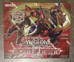 Yu-Gi-Oh! 1st Edition Secrets of Eternity Booster Box Factory Sealed - Image 1