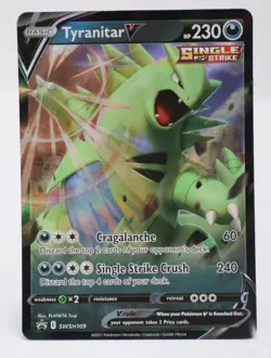 Pokemon - Tyranitar V #SWSH109 - SWSH: Sword & Shield Promo Cards Holo - Image 1