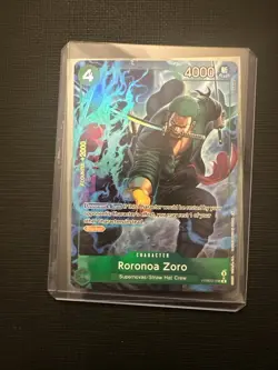 Roronoa Zoro PRB02-006R Alt Art Holo - One Piece PRB-02 The Best Vol. 2 -English - Image 1