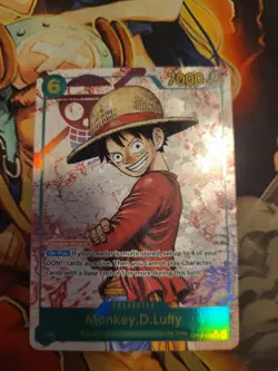 One Piece Monkey D. Luffy SEC OP13-118 Carrying On His Will English - Image 1