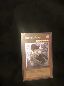 Yugioh Vanity's Fiend CDIP-EN017 Ultimate Rare LP - Image 2