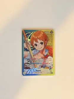 Nami OP11-041 Alt Art Foil A Fist of Divine Speed - One Piece TCG NM - Image 2