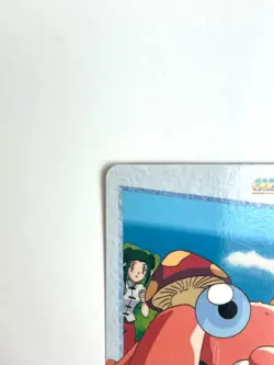BANDAI Pokemon Carddass 28. Ash Pikachu & Paras Anime Card 1998 JAPAN EDITION - Image 2
