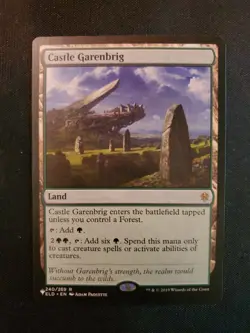 Castle Garenbrig NM Throne of Eldraine Magic The Gathering MTG Tcg - Image 1