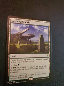 Castle Garenbrig NM Throne of Eldraine Magic The Gathering MTG Tcg - Image 2