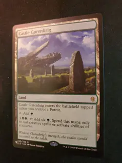 Castle Garenbrig NM Throne of Eldraine Magic The Gathering MTG Tcg - Image 3