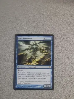 MTG Roil Elemental Zendikar Regular Lightly Played - Image 1