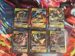 Pokemon TCG Lot of 6 Tag Team Ultra Rare GX Full Art Chinese NM Fast Shipping! - Image 1