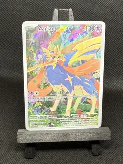 Pokemon TCG ME02: Phantasmal Flames - Zacian 100/094 Illustration Rare Holo NM - Image 2