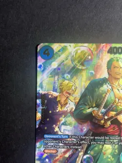 Roronoa Zoro Foil PRB02-006 EB04 OP14 The Azure Sea's Seven English One Piece - Image 2