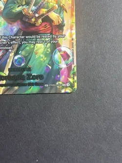 Roronoa Zoro Foil PRB02-006 EB04 OP14 The Azure Sea's Seven English One Piece - Image 4