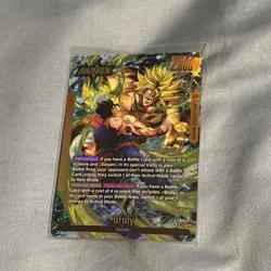 Broly FB08-073 Leader Alternate Art Saiyan's Pride Dragon Ball English Card - Image 1