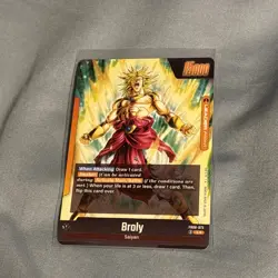 Broly FB08-073 Leader Alternate Art Saiyan's Pride Dragon Ball English Card - Image 2