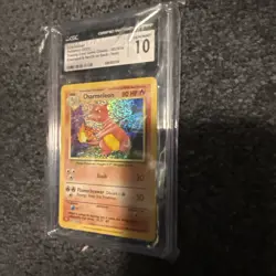 Charmeleon 002/034 Trading Card Game Classic Holo Pokemon CGC 10 Gem Mint - Image 3