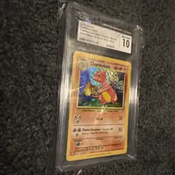Charmeleon 002/034 Trading Card Game Classic Holo Pokemon CGC 10 Gem Mint - Image 4
