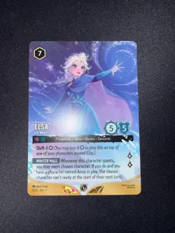 Disney Lorcana Challenge Milwaukee - Elsa(Ice Maker) 6/C2 EN 7 Non Foil Promo - Image 1