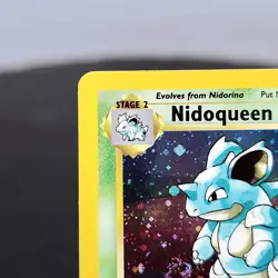 Nidoqueen Holo Base Set 2 12/130 Rare WOTC Pokemon TCG Vintage Unlimited NM - Image 3