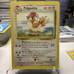 1999 Pokemon Pidgeotto 22/102 Base Set Unlimited Rare LP WOTC TCG Nintendo NM - Image 1