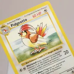 Pokemon TCG - Pidgeotto 22/102 Base Set Rare Shadowless WOTC 1999 - EXC/NM - Image 1