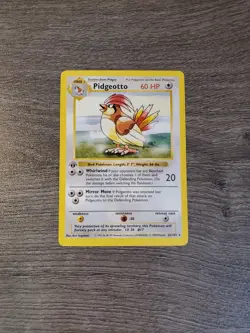 1999 Pokemon TCG Pidgeotto 1st Edition Shadowless Vintage 22/102 Base Set - Image 1