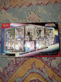 Pokemon Prismatic Evolutions Premium Figure Collection New Sealed IN HAND - Image 1