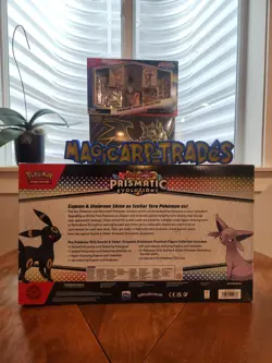 Pokemon Prismatic Evolutions Premium Figure Collection New Sealed IN HAND - Image 2