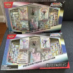 Pokemon Prismatic Evolutions Premium Figure Collection New Sealed IN HAND - Image 1