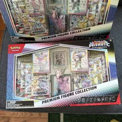 Pokemon Prismatic Evolutions Premium Figure Collection New Sealed IN HAND - Image 2