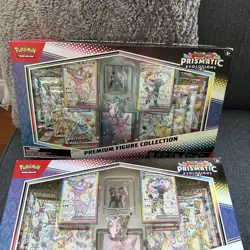 Pokemon Prismatic Evolutions Premium Figure Collection New Sealed IN HAND - Image 3