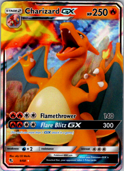 Charizard GX - 9/68 - Pokemon Hidden Fates Sun & Moon Ultra Rare Card NM - Image 1