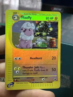 Flaaffy 77/165 Expedition 2002 Reverse Holo e-Series Pokemon Card TCG - Image 4