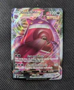 Pokemon Gengar VMAX TCG 157/264 Swsh08: Fusion Strike Ultra Rare Holo Card - Image 1