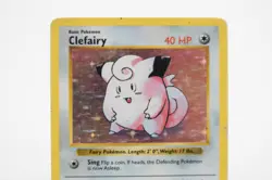 Pokemon TCG Clefairy Holo Card Base Set, Shadowless Rare, 5/102 HP - Image 2