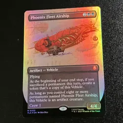 Phoenix Fleet Airship (Borderless) Avatar: The Last Airbender Foil - Image 1