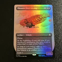 Phoenix Fleet Airship (Borderless) Avatar: The Last Airbender Foil - Image 2