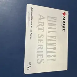 Ruinous Ultimatum 33/53 Gold Stamped Signature MTG Art Series Final Fantasy - Image 2