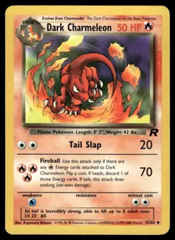 2000 Pokemon Team Rocket - Dark Charmeleon - 32/82 - Image 1