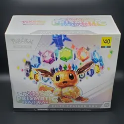 Prismatic Evolutions - Elite Trainer Box (ETB) - Pokemon TCG - New & Sealed #A88 - Image 1