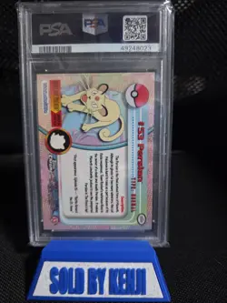 2000 TOPPS CHROME POKEMON T.V. #53 PERSIAN PSA 10 - Image 2