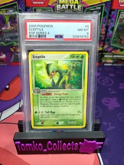 2006 Pokemon POP Series 4 Sceptile Sequential PSA Lot of 3 - Image 4