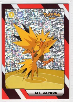 POKEMON KANTO - FULL HOUSE * ZAPDOS #145 * SHINY FOIL * BOX HIT - Image 1