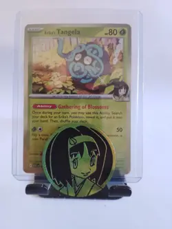 🍀Pokemon TCG - Ascended Heroes - (ASC EN) - Erika's Tangela - 007/217 & Coin 😍 - Image 2